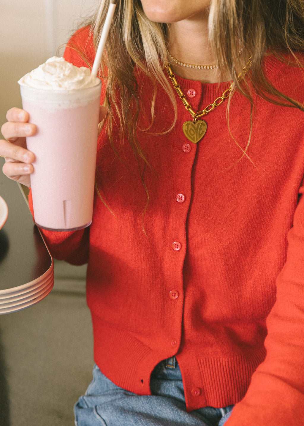 Retro Love Necklace
