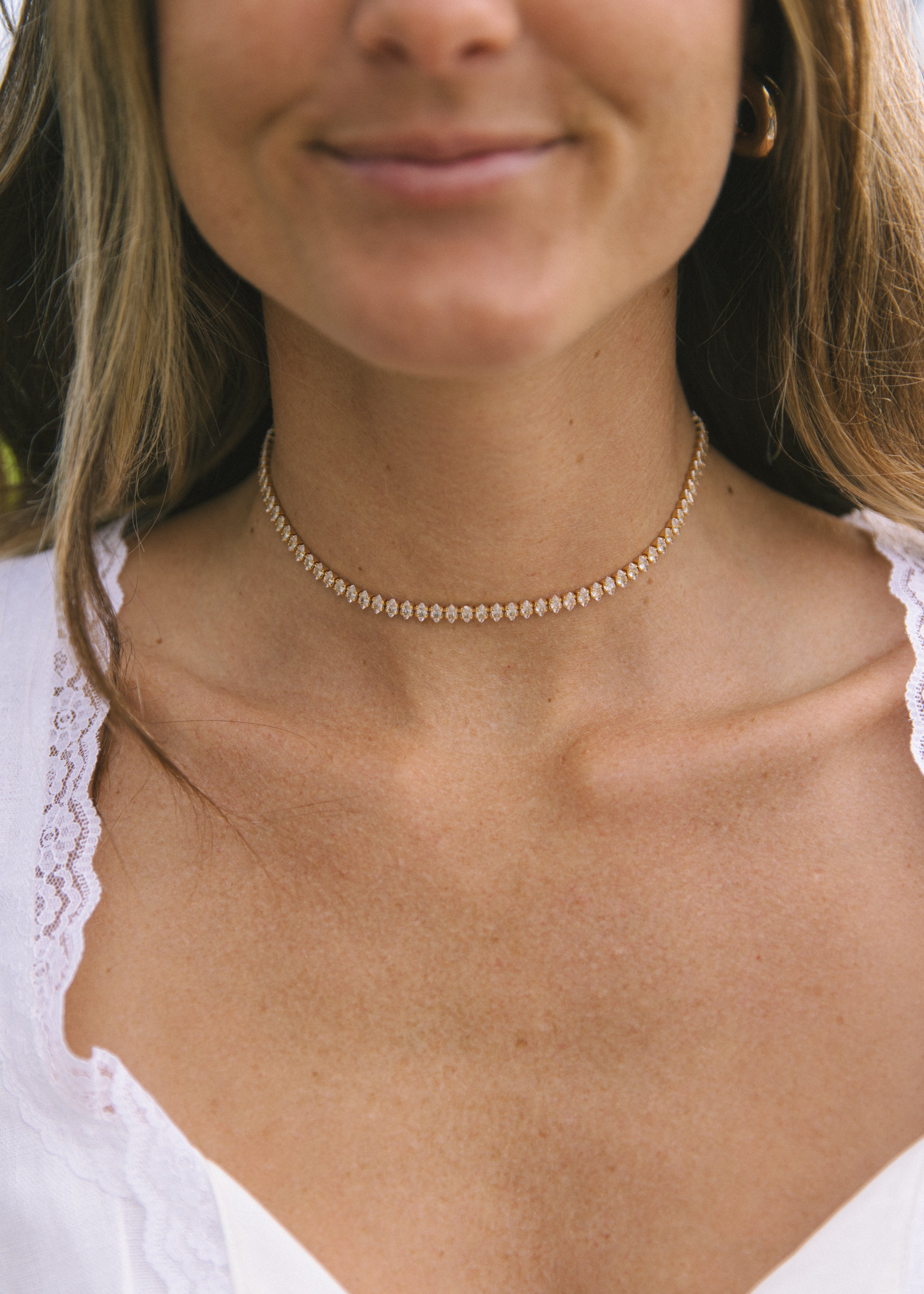 Marquise Tennis Choker – LOGAN TAY