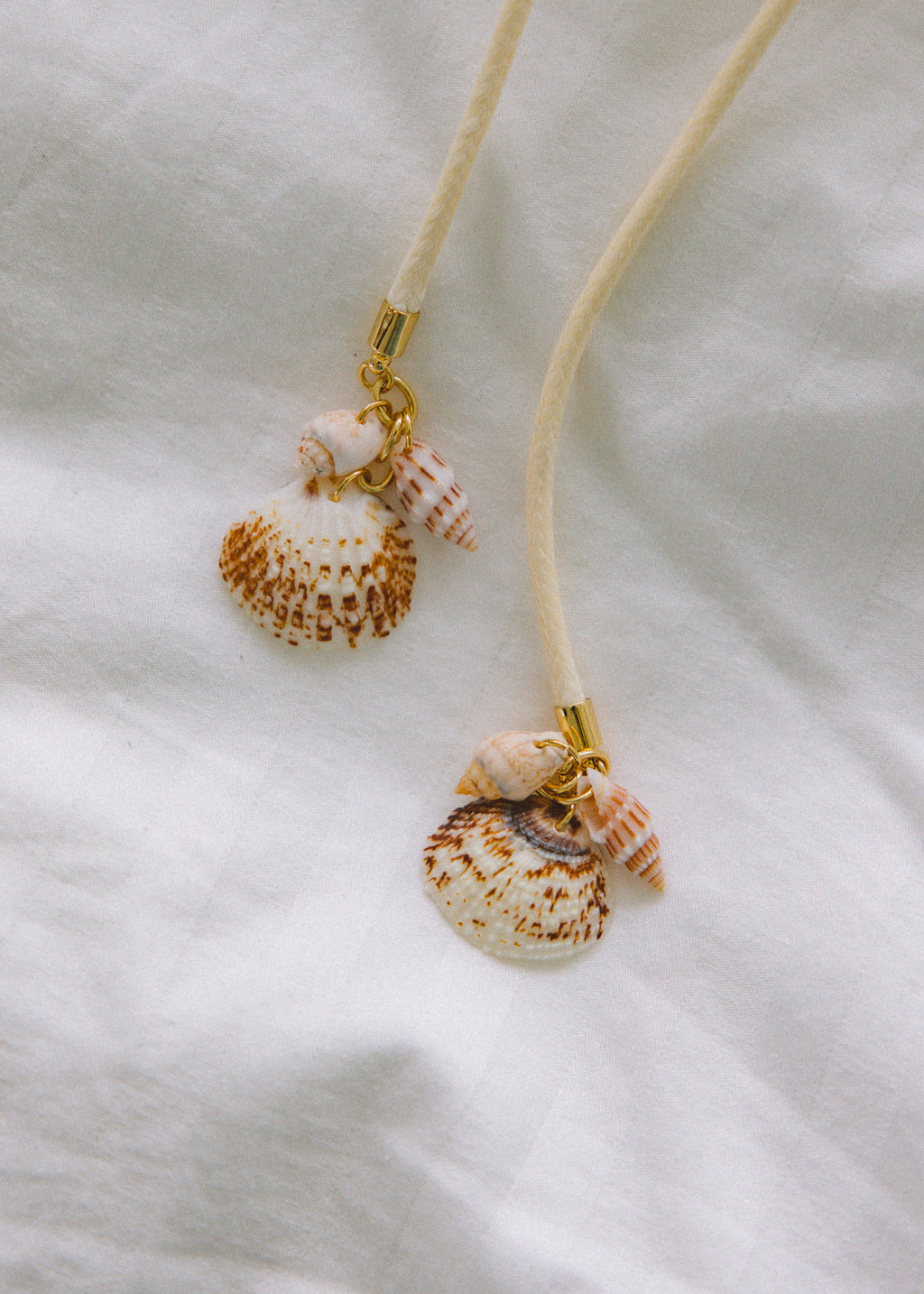 Shell Drop Wrap Necklace