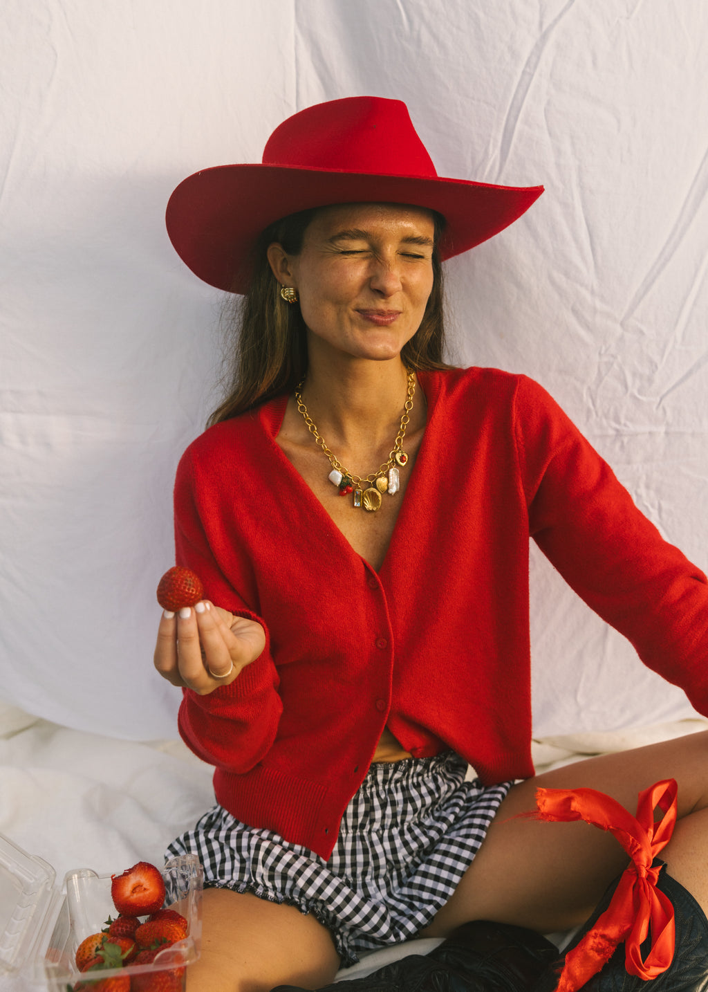 Lucky Ladybug Charm Necklace