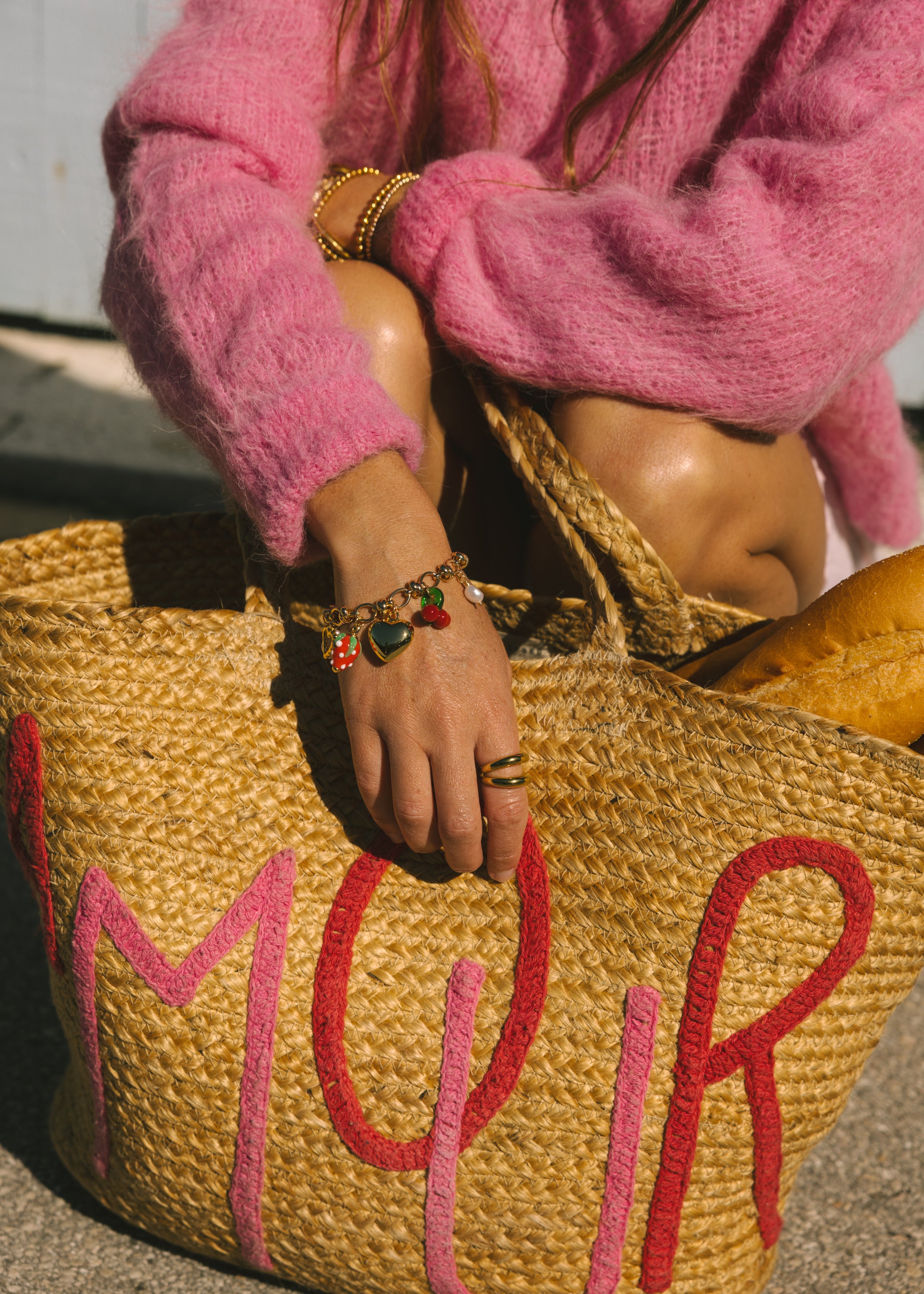 Strawberry Charm Bracelet