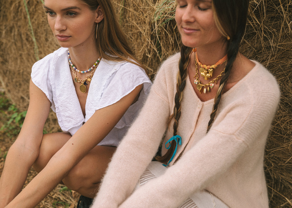 Floral Charm Necklace