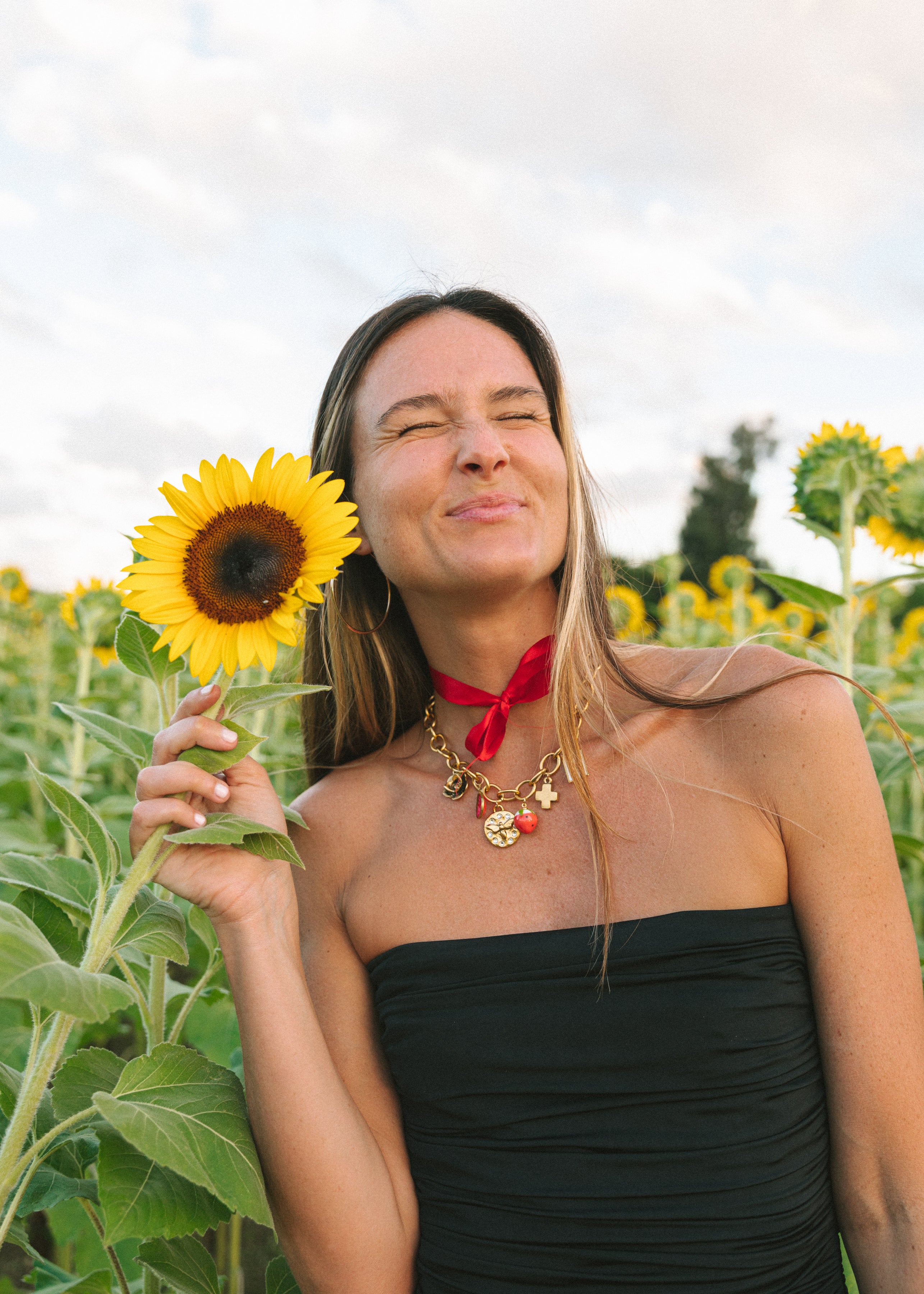 Strawberry Charm Necklace