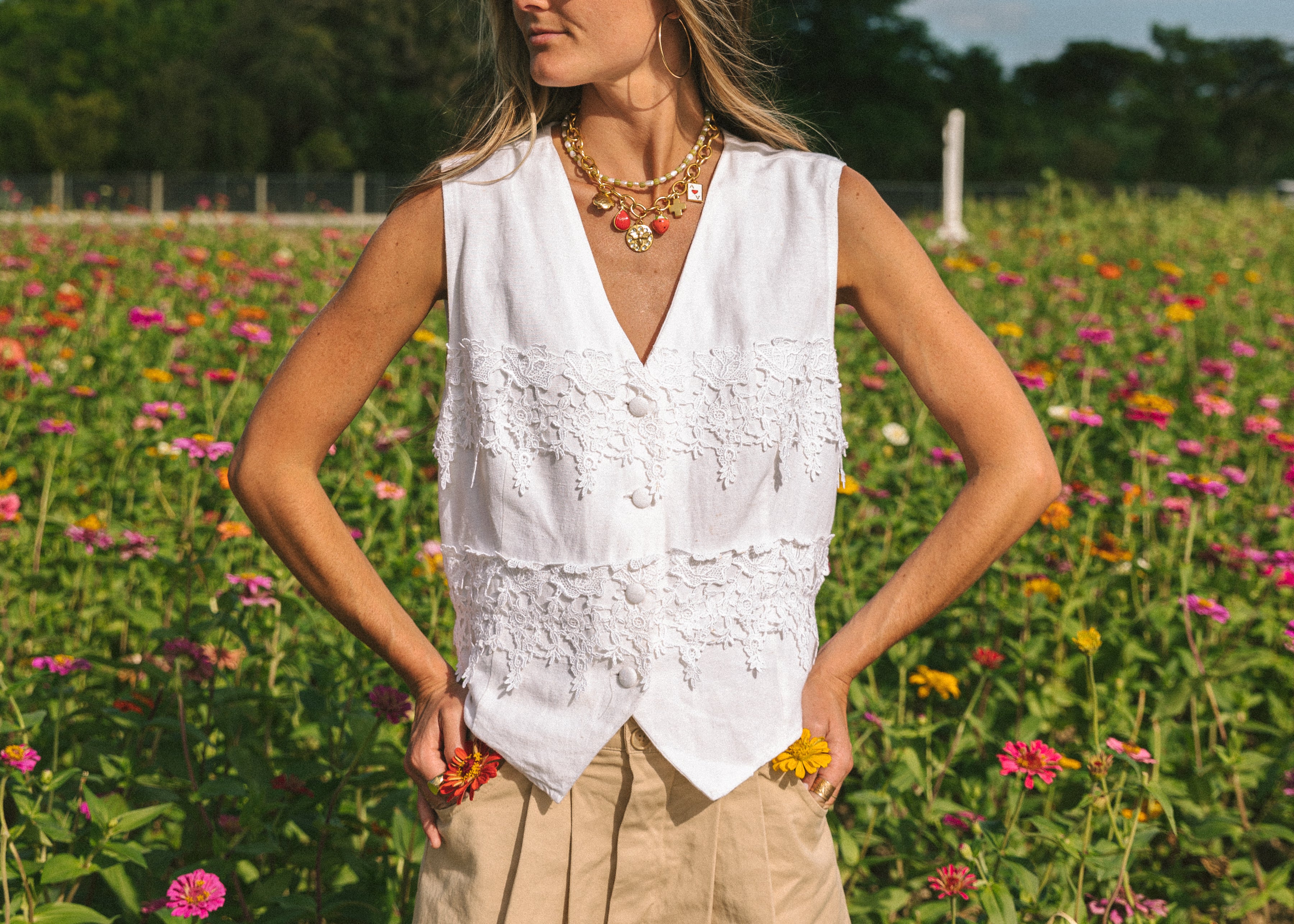 Strawberry Charm Necklace
