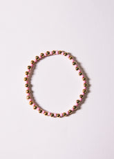 Pink Gold Ball Bracelet