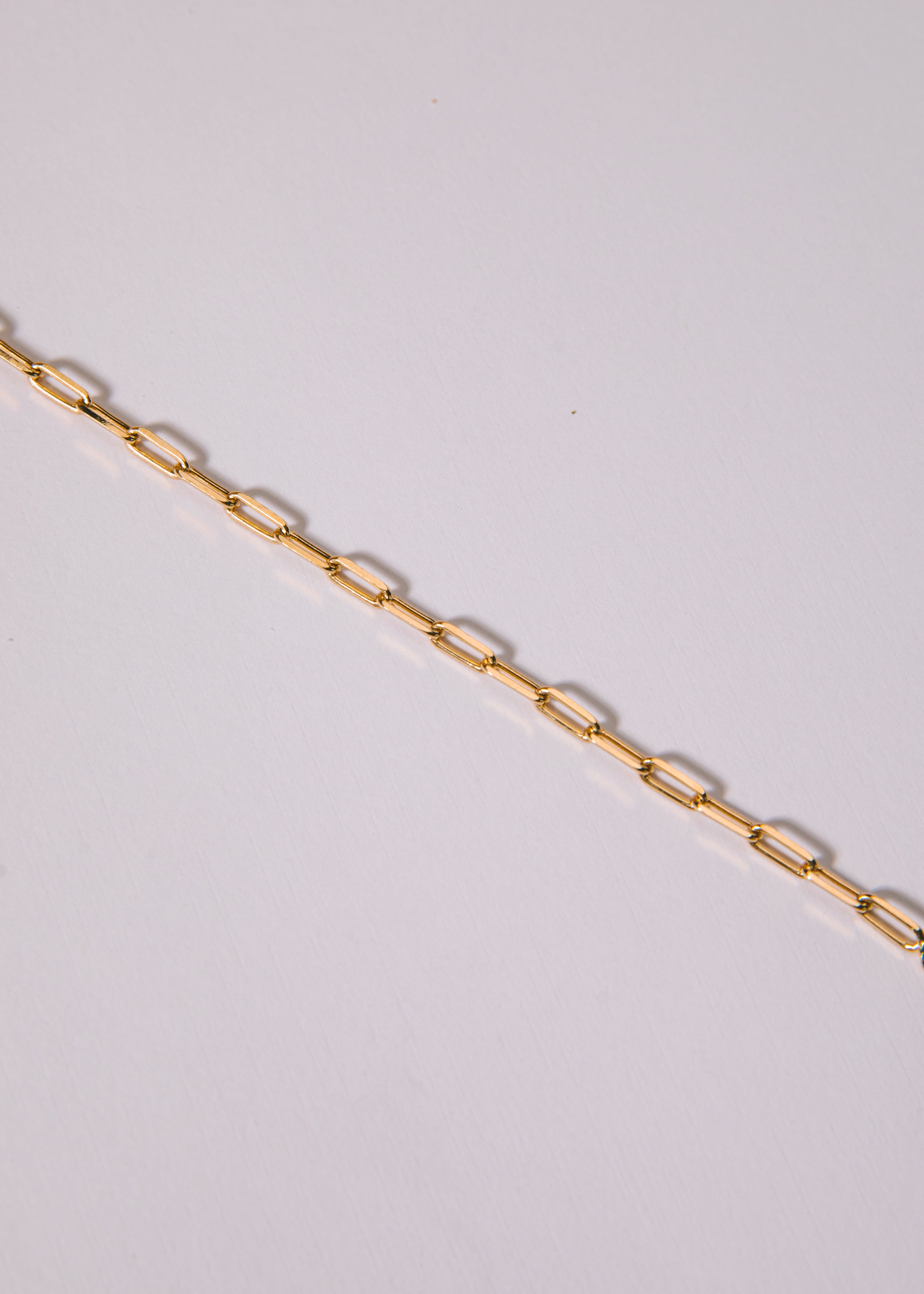 Paper Clip Chain Bracelet