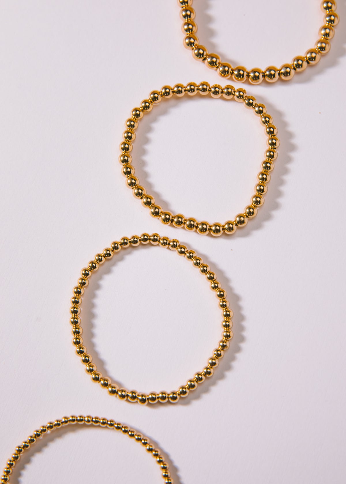 Gold Ball Bracelets