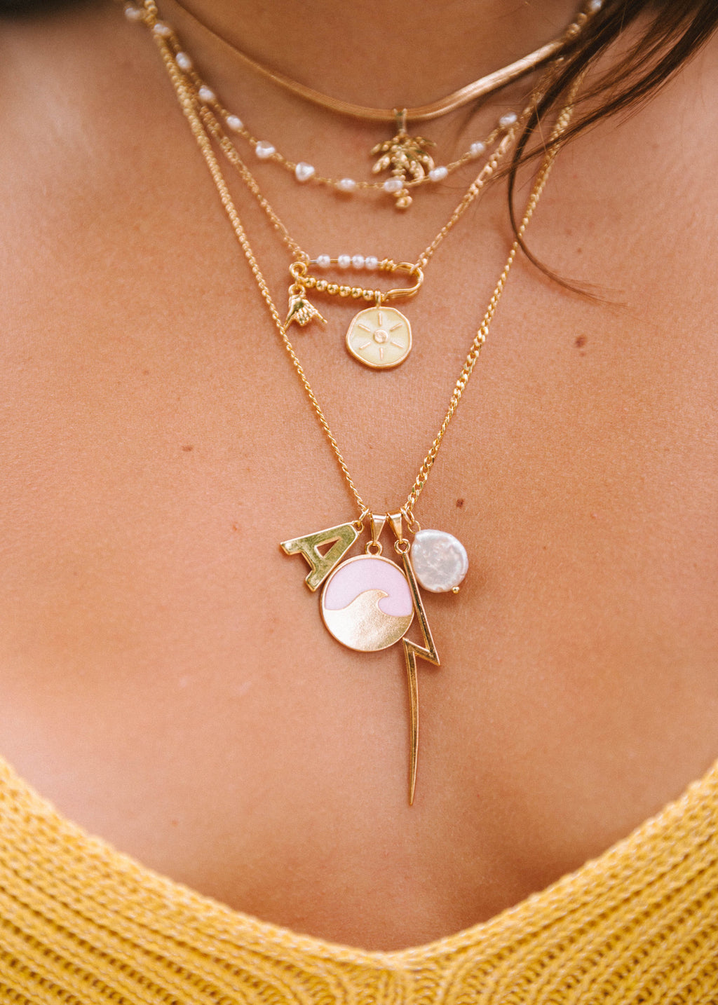 Sunkissed Waves Necklace