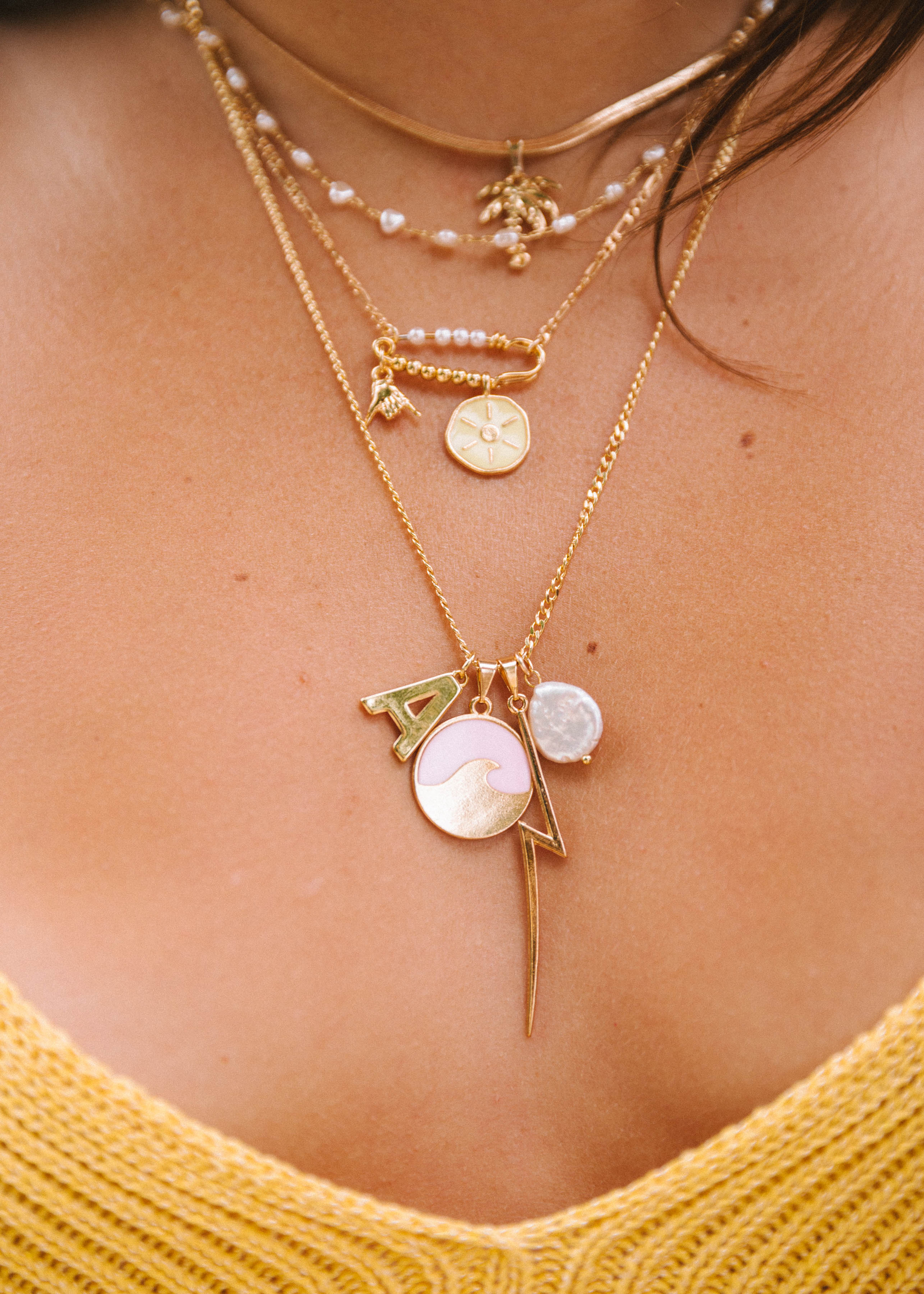 Sunkissed Waves Necklace