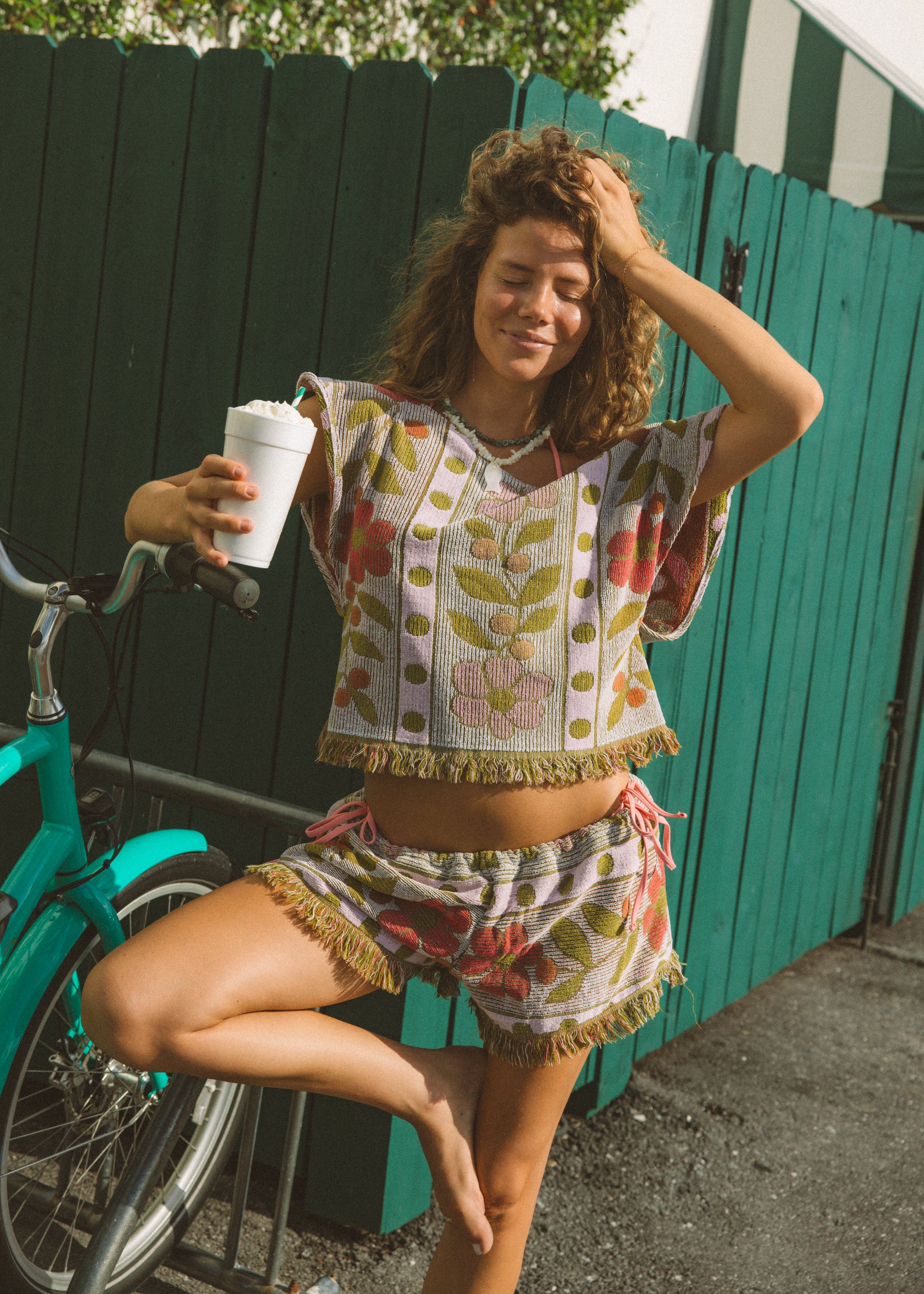 Retro Bloom Fringe Set