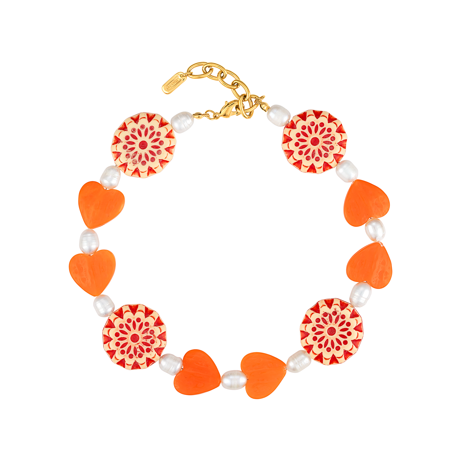 Heart Seashell Chip Necklace – LOGAN TAY