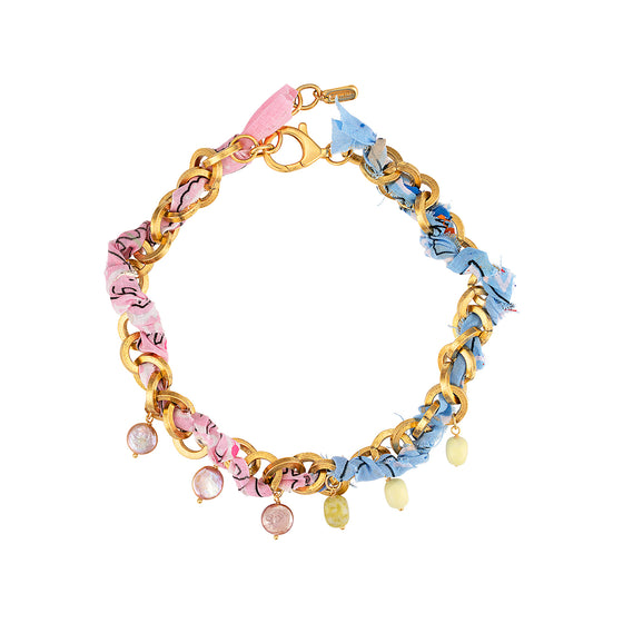 Bandana Chain with Pearls