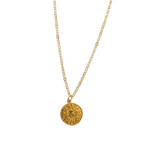 Sun Coin Necklace