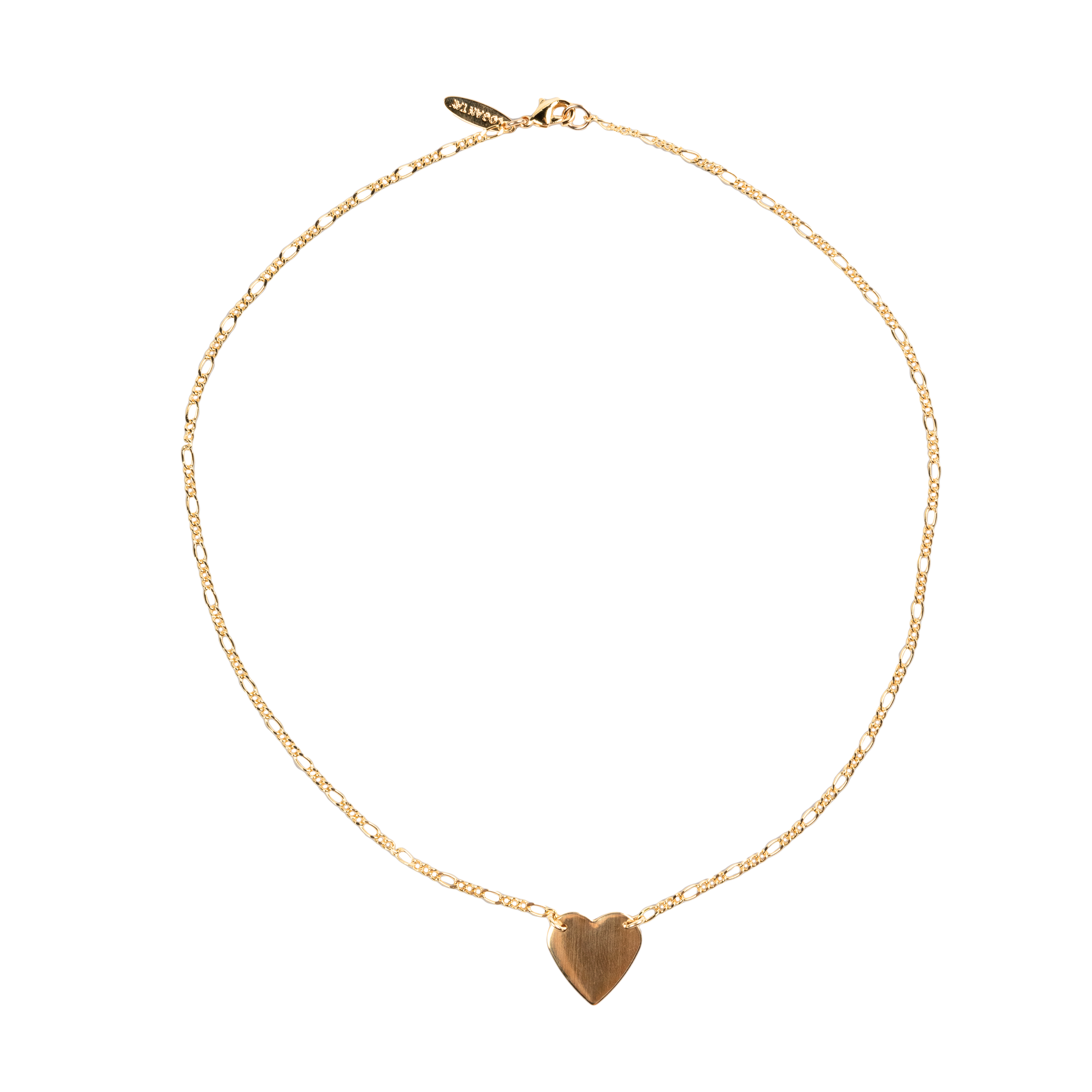 Large Engraved Heart Necklace