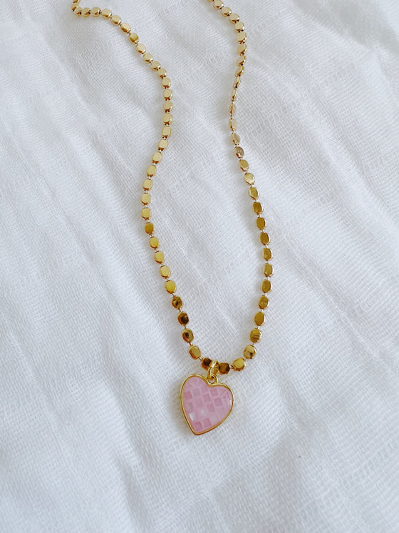 Pink Suz Necklace