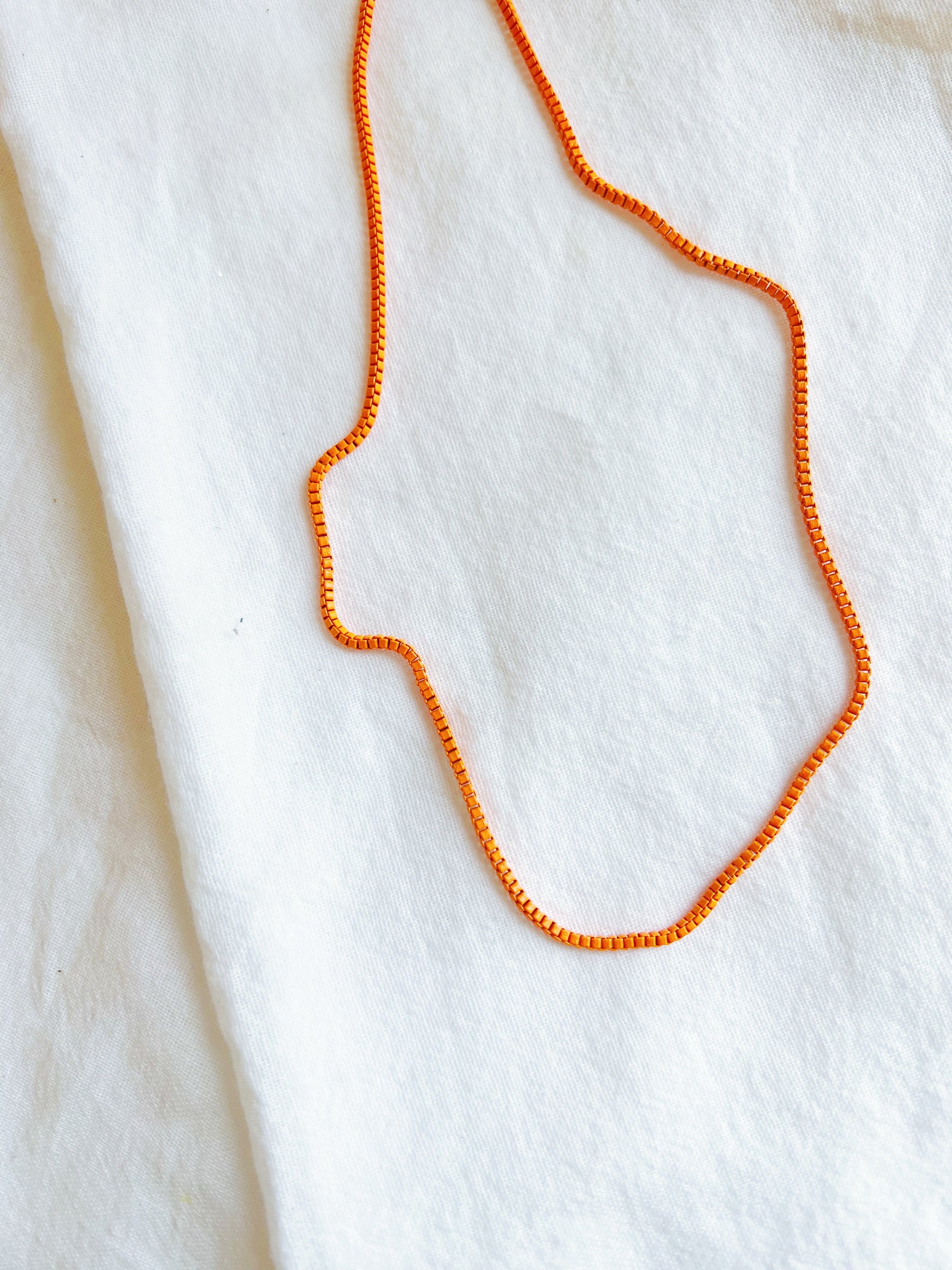 Orange Layering Chain
